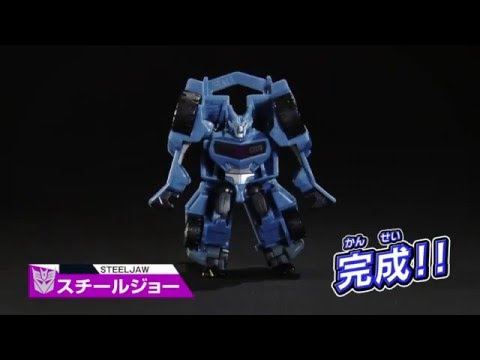 【変形解説】TAV35 ＥＺコレクション　オートボットＶＳディセプティコンセッ ト　トランスフォーマーアドベンチャー