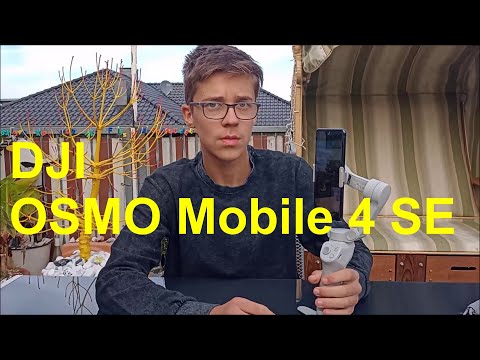 DJI OSMO Mobile 4 SE -- Unboxing und Funktion -- OM 4 SE -- Smartphone-Gimbal