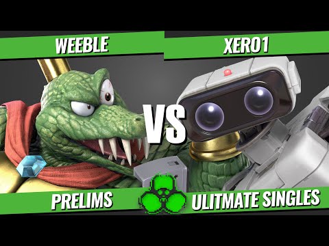 Midwest Locals SSBU Tournament - (Weeble) King K. Rool vs R.O.B. (Xero1) // Midwest Smash Ultimate