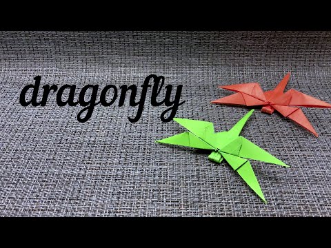 Origami Dragonfly