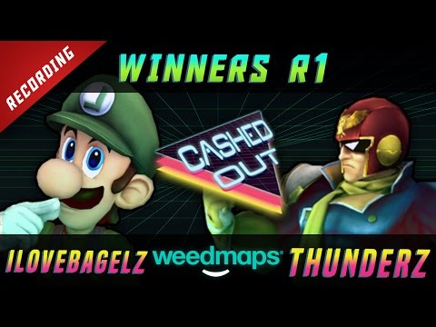 Cashed Out - Winners R1 ft. ilovebagelz (Luigi) VS R3|ThundeRzReiGN (Falcon)