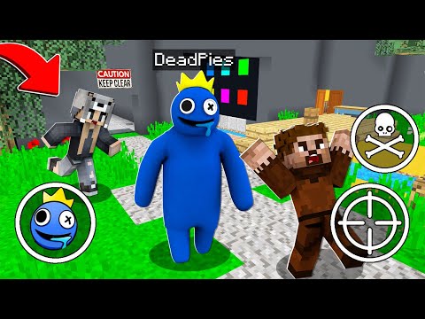 24 SAAT RAİNBOW FRİENDS OLARAK OYNADIM 😱 - Minecraft