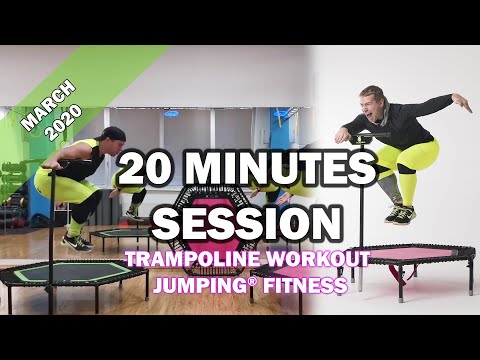 20 minutes trampoline session March 2020 - Jumping® Fitness