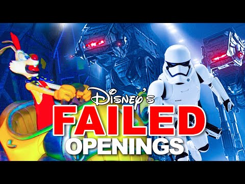 Disney's Failed Ride Openings