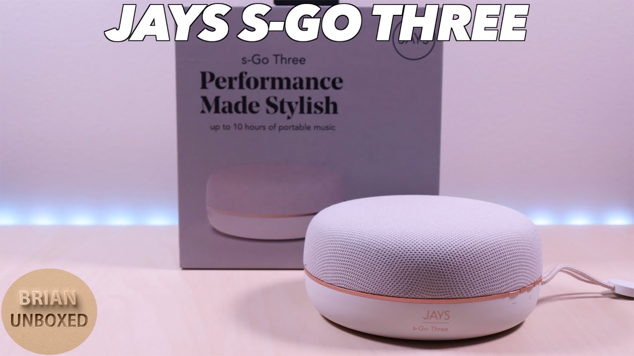 video Loa bluetooth Jays S-Go Three Chính Hãng 0