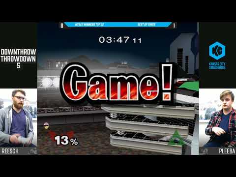 DTTD #5 SSBM - Reesch (C. Falcon) Vs. Pleeba (Sheik) - Winners Top 32