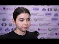 Interview with Aleksandra Goryachkina | 2022 FIDE Women Candidates – Semifinals Game 1 |