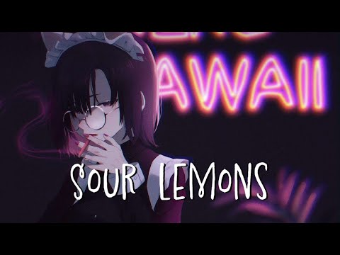 Nightcore - Sour Lemons - (Kobenz, Katy Rose) (Lyrics)
