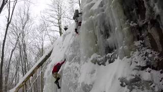 preview picture of video 'Ice Climbing Day-trip in Catskill Mountains'