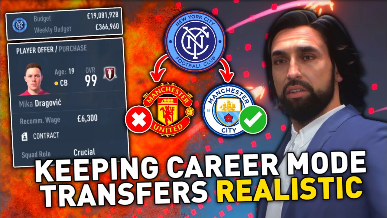 How to keep your FIFA 23 Career Mode Transfers Realistic!