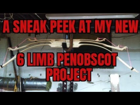 My 6 Limb Penobscot Bow Is Half Way Completed!