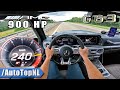 900HP Mercedes AMG G63 On AUTOBAHN NO SPEED LIMIT By AutoTopNL