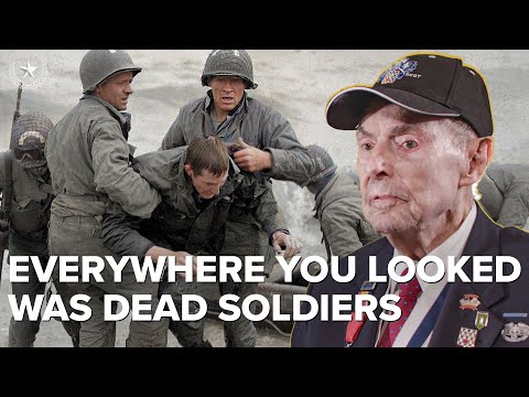 D-Day First Wave Medic Still Fought to Save Soldiers After Being Shot | Ray Lambert