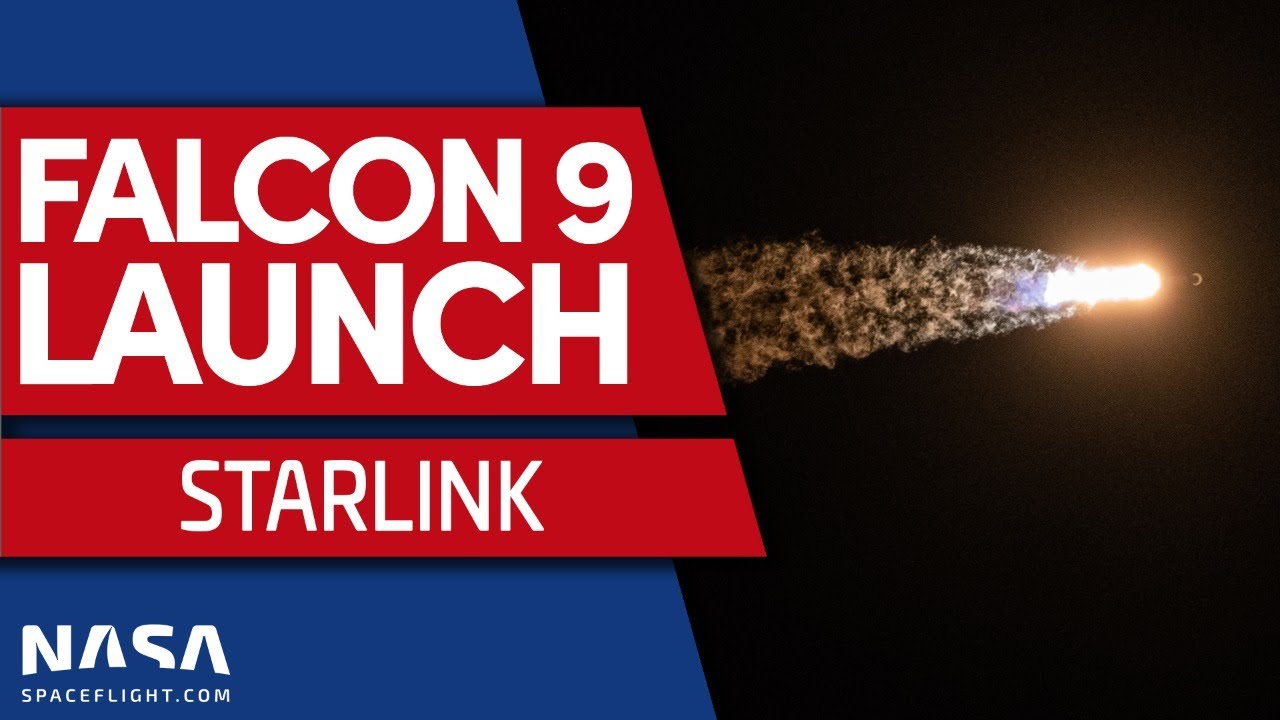 SpaceX Launches 60 Starlink Satellites on Falcon 9