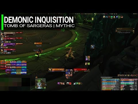 Tomb of Sargeras - Demonic Inquisition Mythic [4k]