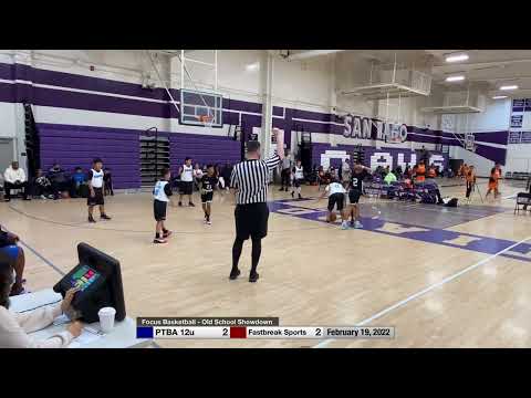 February 19, 2022 - PTBA 12u vs Fastbreak Sports