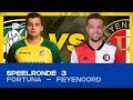 EDIVISIE | Speelronde 3: Fortuna Sittard - Feyenoord