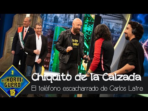 Chiquito de la Calzada y Jordi Puyol en 'El teléfono escacharrado de imitaciones' - El Hormiguero