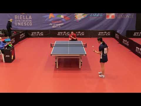 Wang Xuelan-Zanetta - Campionati Italiani Assoluti 2022 - Gironi F