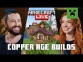 AMAZING COPPER AGE BUILDS Minecraft LIVE September 2025