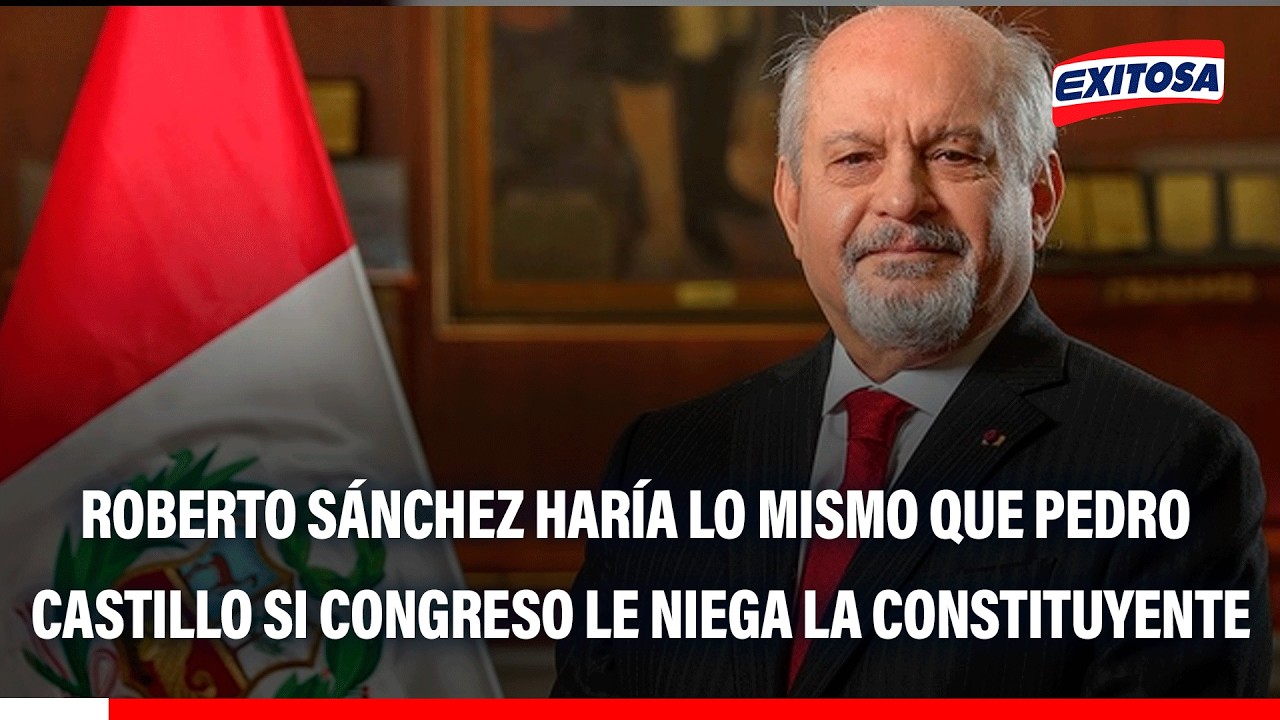 🔴🔵 Cateriano: "Sánchez defiende el golpismo de Castillo porque tiene el compromiso de indultarlo"