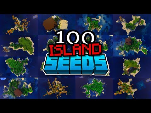 TOP 100 BEST ISLAND SEEDS for MINECRAFT BEDROCK EDITION! (PE, Xbox, PS4, Switch & W10)
