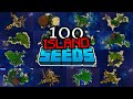 TOP 100 BEST ISLAND SEEDS For MINECRAFT BEDROCK EDITION PE Xbox PS4 Switch W10
