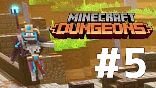 #5【ヤバい！】やられまくり蘇生しまくりな３人【Minecraft Dungeons】