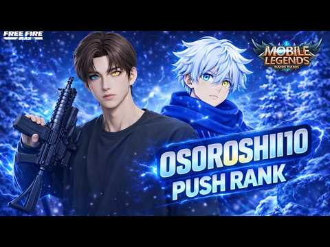 [PUSH FF/ML] MABAR FREE / VIP  #vtuber #freefire #mobilelegends #livemobilelegends #shorts