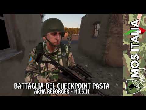 Battaglia del Checkpoint Pasta | Somalia 1993 | Arma Reforger Italia | Milsim