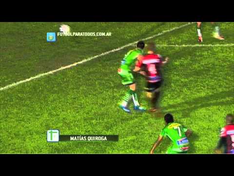 Gol de Quiroga. Sportivo Belgrano 2 - Patronato 2. Fecha 7. Primera B Nacional 2014. FPT