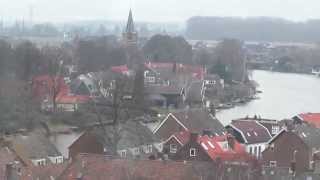 preview picture of video 'Uitzicht over Alblasserdam: van IHC Kinderdijk naar McDonald's'