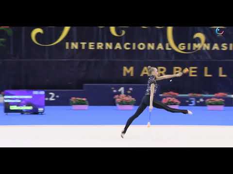 Viktoriia Onopriienko Clubs Final 25.200 - Grand-Prix Marbella 2021