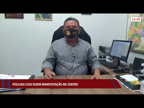 Policiais civis se manifestam em Teresina 23 06 2021