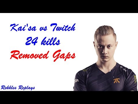 KAI'SA vs TWITCH - Rekkles got 24 kills