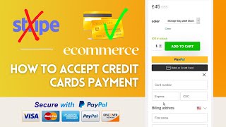 How to Accept Credit Card Payments without Stripe | WordPress Ecommerce