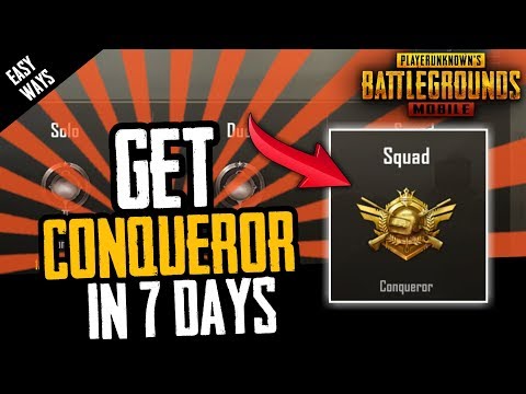 How To Get Conqueror In 7 Days Pubg Mobile Paritosh Plays - how to get conqueror in 7 days pubg mobile