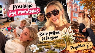 Vlog🍁Prasidėjo ligų maratonas🤧 Kaip pelkės ieškojom🫣Projektas🧐