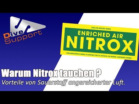 Warum Nitrox (EAN) tauchen? Wo liegen die Vorteile von Sauerstoff angereicherter Luft? | DiveSupport