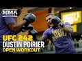UFC 242: Dustin Poirier Open Workout Highlights - MMA Fighting
