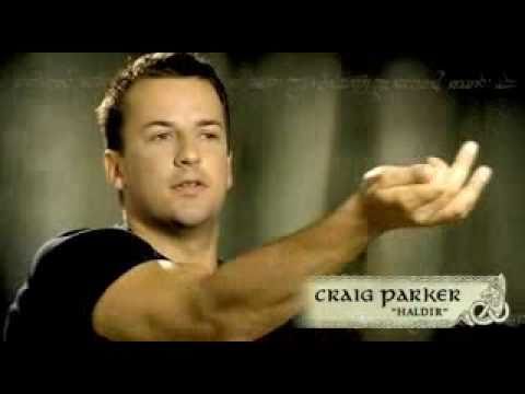 Craig Parker, Haldir Sword Fighting
