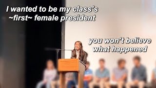 I ran for class president and this is what happened... *shocking*