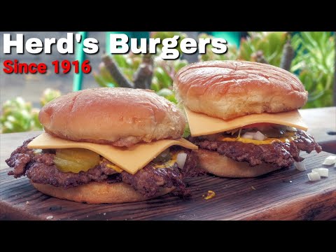 100 Year-Old Hamburger Recipe! | Herd's Smash Burger Copycat!