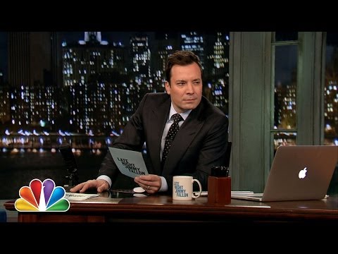 Hashtags: #AwkwardDate (Late Night with Jimmy Fallon)