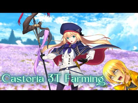 Castoria 3T Farming Example ("Mysterious Caster A"/Altria Caster/Artoria Caster/Saberface #9000/Arto