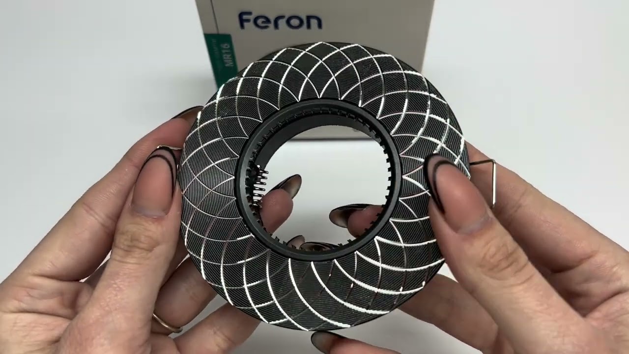 Встраиваемый точечный светильник FERON GS-M888 MR-16 черный 28828