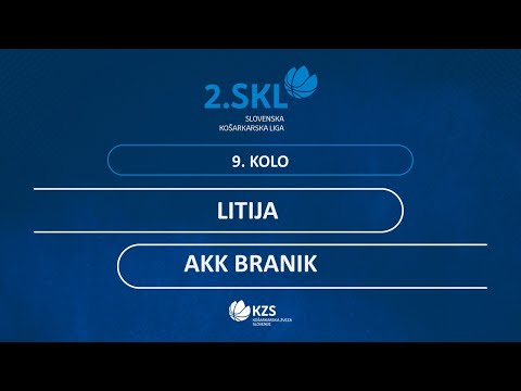 Litija : AKK Branik - 9. kolo - 2. SKL za moške - Sezona 2020/21 - 3/4