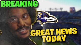 Great News for the Ravens This Monday!