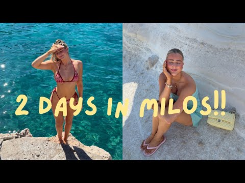 Milos vlog! 🇬🇷🐚🐬👙 euro pt 3 