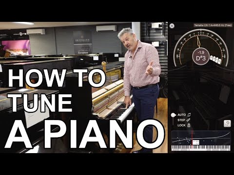How to Tune a Piano 2023 - DIY Tutorial